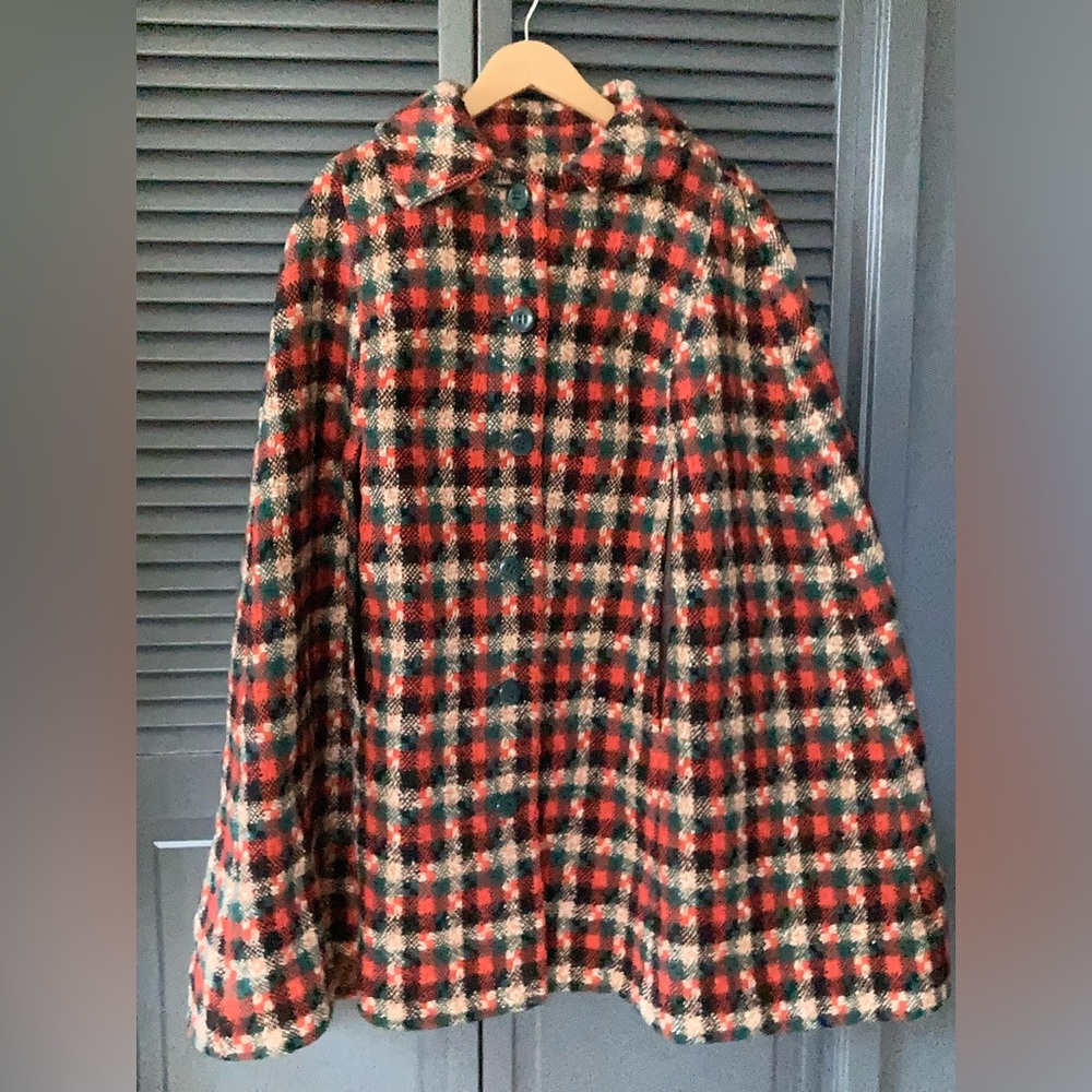 Young Pendleton vintage cape